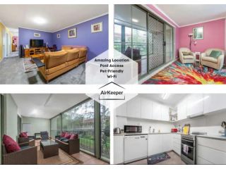 Pet Friendly Home - Pool & Parking - Tennis Court Apartment, New South Wales - 2