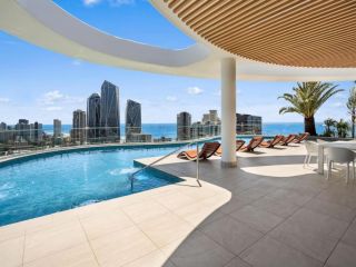 The Gallery New DELUX 16thF APT in Broadbeach Pool Lounge&Gym Apartment, Gold Coast - 4