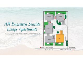 API Busselton Seaside Escape Apartments Guest house, Busselton - 5