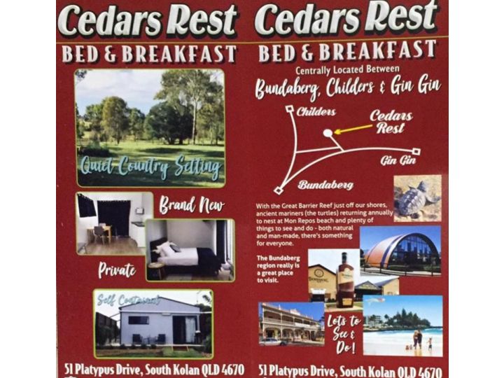 Cedars Rest Bed & Breakfast Bed and breakfast, Queensland - imaginea 1
