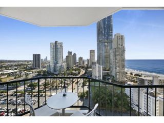 Ocean View 2-Bed Studio In the Heart of Surfers Hotel, Gold Coast - 1
