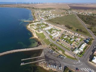 Edithburgh Caravan Park Campsite, South Australia - 4