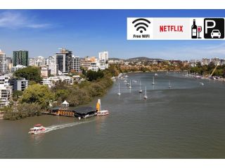 Amazing River View - 3 Bedroom Apartment - Brisbane CBD - Netflix - Fast Wifi - Carpark Apartment, Brisbane - 5