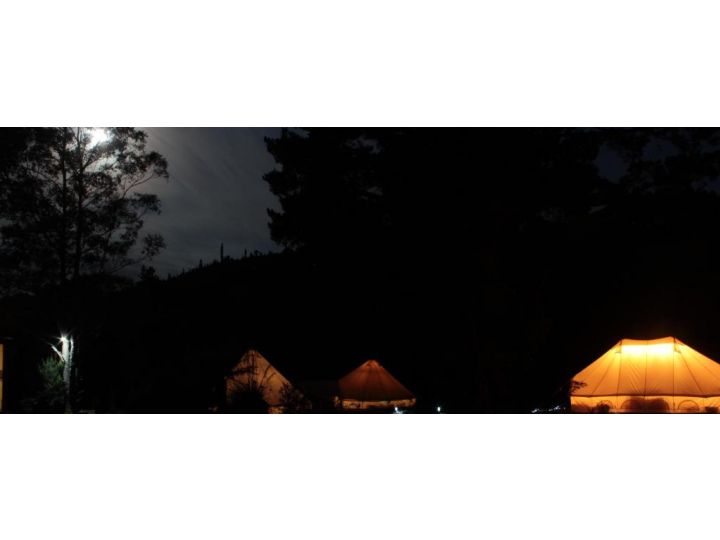 Glamping at Zeehan Bush Camp Campsite, Tasmania - imaginea 16