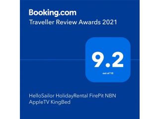 HelloSailor HolidayRental FirePit NBN AppleTV KingBed Guest house, South Australia - 4