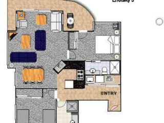 Lhotsky 2 Bedroom apartment with balcony mountain views and BBQ Apartment, Thredbo - 1