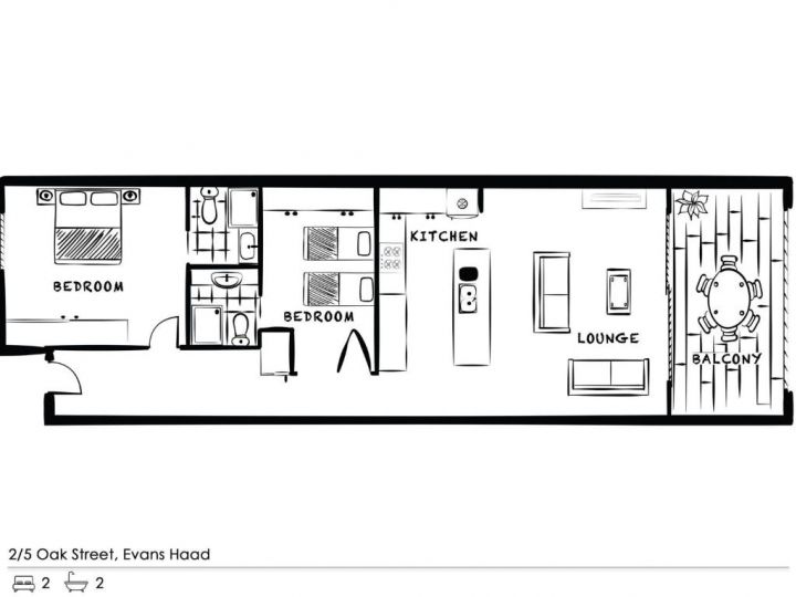 Malibu Apartments 1 and 2 Apartment, Evans Head - imaginea 9