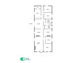 McNamara Lane Large CBD home Freshly renovated 7 Smart TV's Sleeps 11 Guest house, Orange - 5