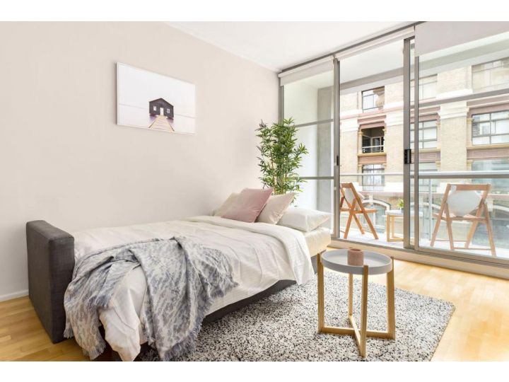 NEW! A Cozy & Stylish Studio Next To Darling Harbour Apartment, Sydney - imaginea 12