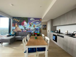 Nintendo Theme-Adelaide CBD-King Bed-Spa-Gym-BBQ Apartment, Adelaide - 2