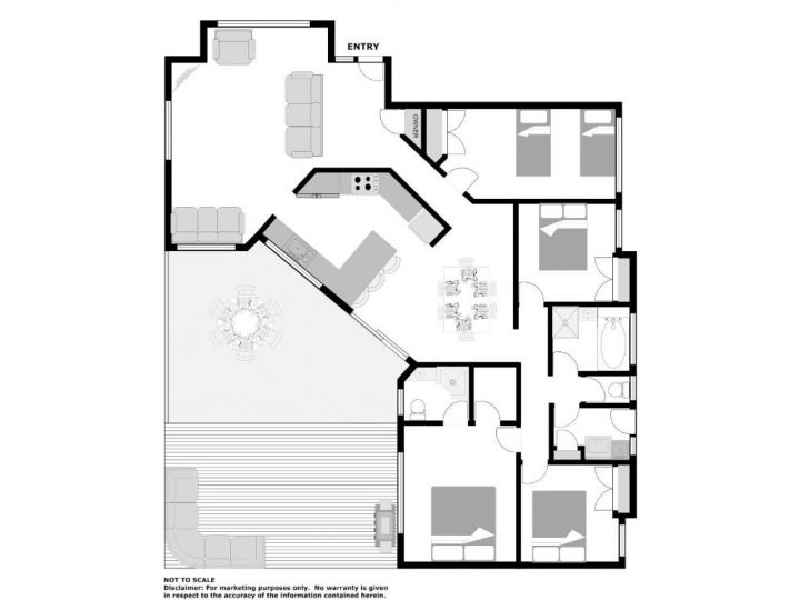 Pawprints Guest house, Corlette - imaginea 19