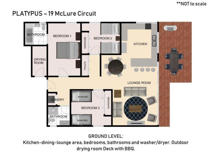 Platypus 19 McLure Circuit Guest house, Jindabyne - imaginea 1