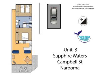 Sapphire Waters Unit 3 Aparthotel, Narooma - 3