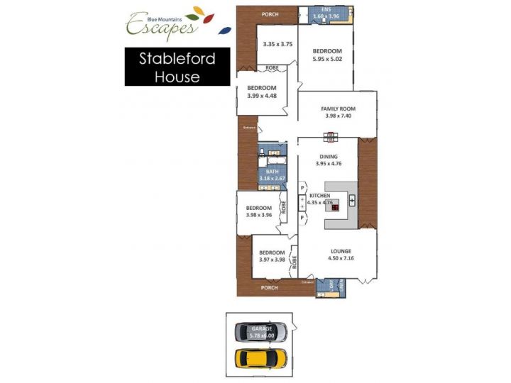 Stableford House on the Golf Course Guest house, Wentworth Falls - imaginea 17