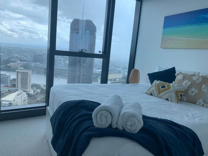 Lvl 50 Skytower Fabulous Views CBD Wifi Carpark by Stylish Stays Apartment, Brisbane - imaginea 7