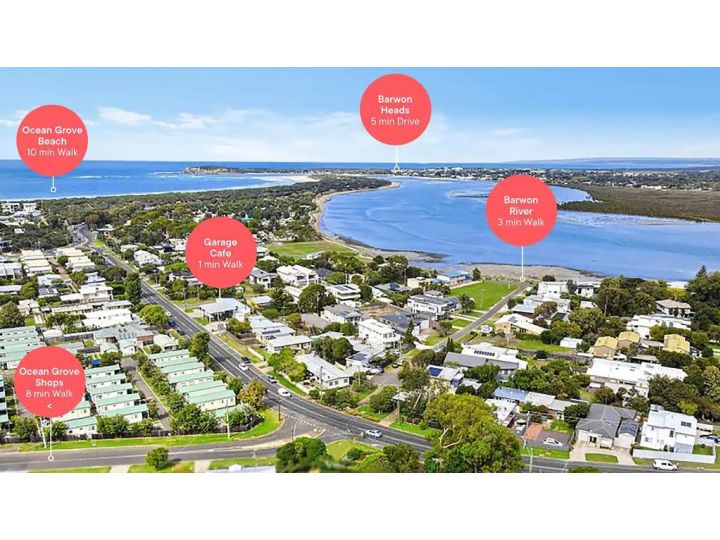 Tates Escape close to Ocean and River! Pet Friendly Guest house, Ocean Grove - imaginea 8