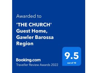 'THE CHURCH' Guest Home, Gawler Barossa Region Guest house, South Australia - 4