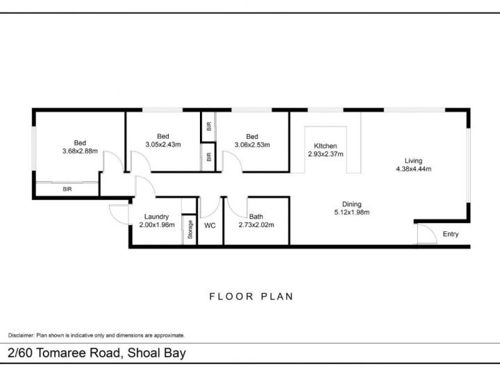 Unit 2 60 Tomaree Road fantastic duplex close to the water Guest house, Shoal Bay - imaginea 18