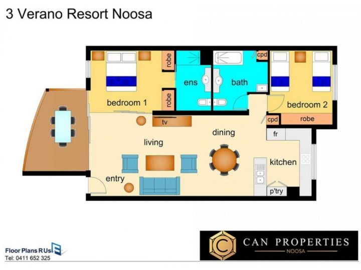 VERANO 4 5 star Luxury Accommodation - Heated Pool and Spa Apartment, Noosaville - imaginea 10