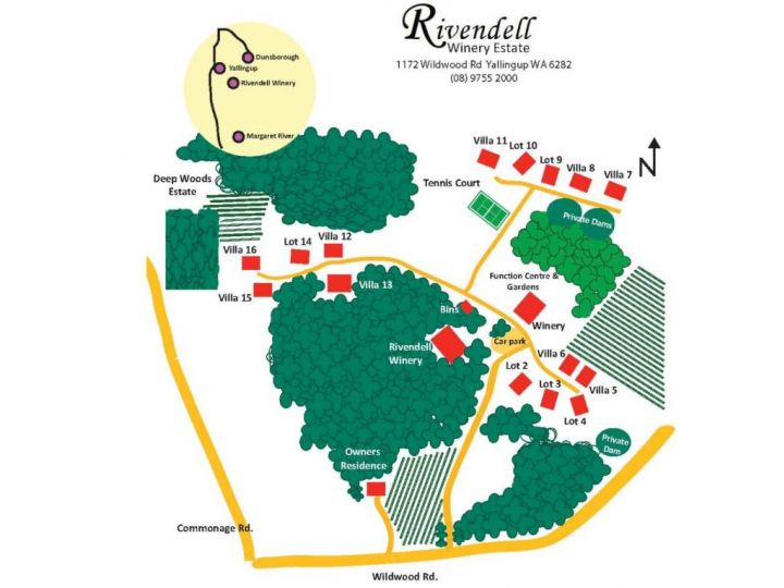 Villa 16 @ Rivendell Winery Estate - Yallingup Apartment, Western Australia - imaginea 19