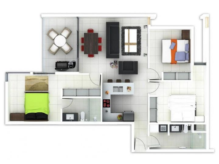 ZEN CENTRAL CBD - Affordable 3-Bdrm Apt in the Heart of Darwin City Apartment, Darwin - imaginea 17