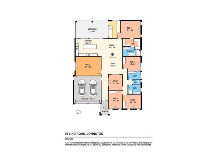 Zenhouse 5BR Family-Pet Retreat Bar & Private Pool (Johnston) Guest house, Palmerston - imaginea 8
